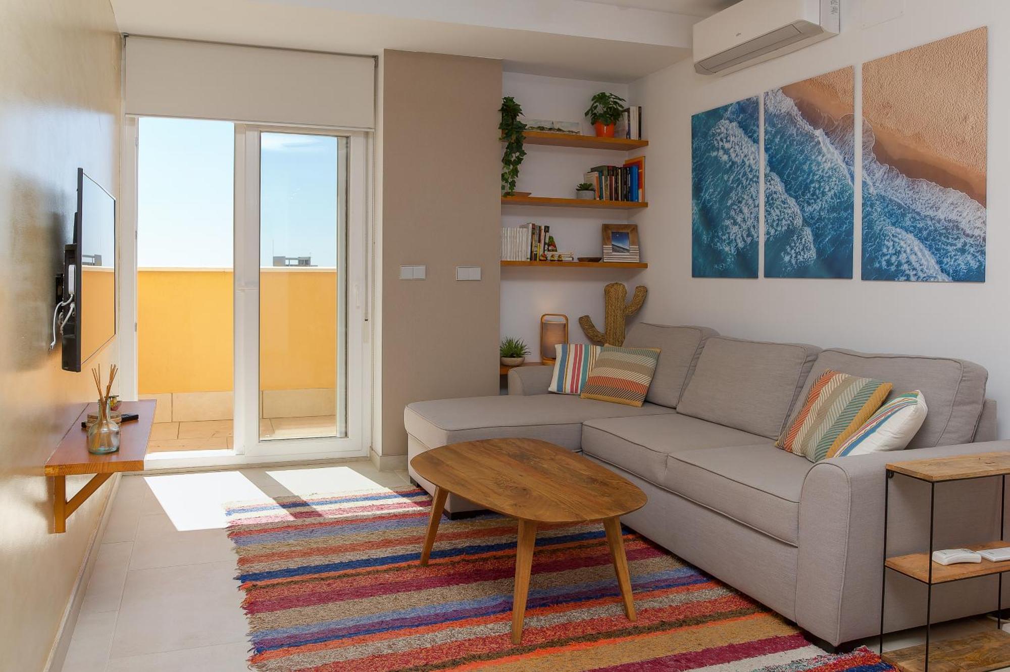 Deja Blue - Tarifa Rent Modern Penthouse Appartement Buitenkant foto