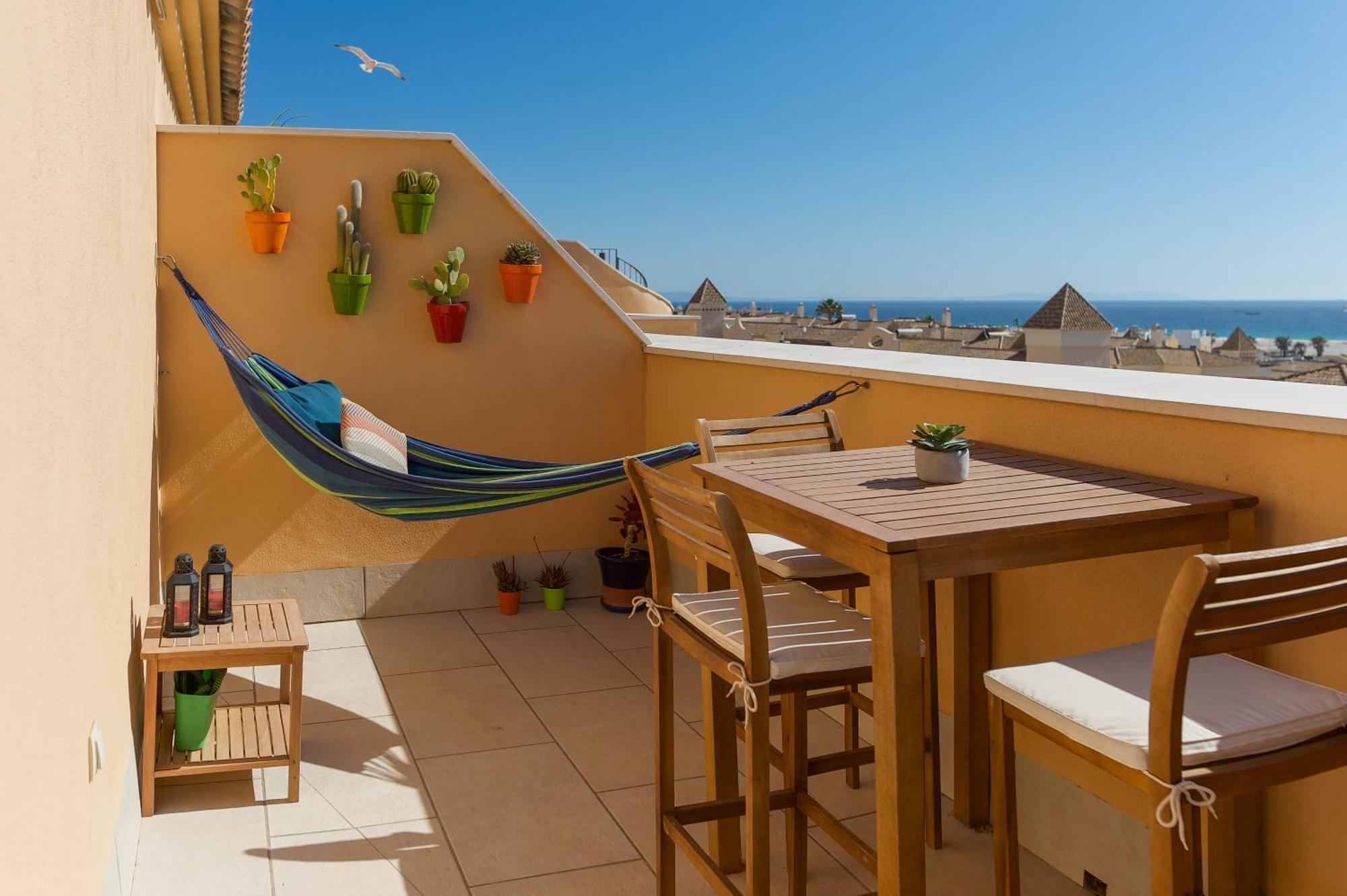 Deja Blue - Tarifa Rent Modern Penthouse Appartement Buitenkant foto